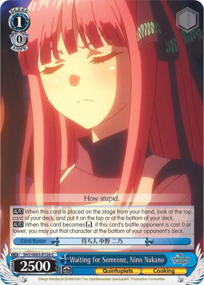 Waiting for Someone, Nino Nakano - [The Quintessential Quintuplets] | Gear Gaming Fayetteville