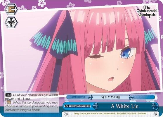 A White Lie (RRR) - [The Quintessential Quintuplets] | Gear Gaming Fayetteville