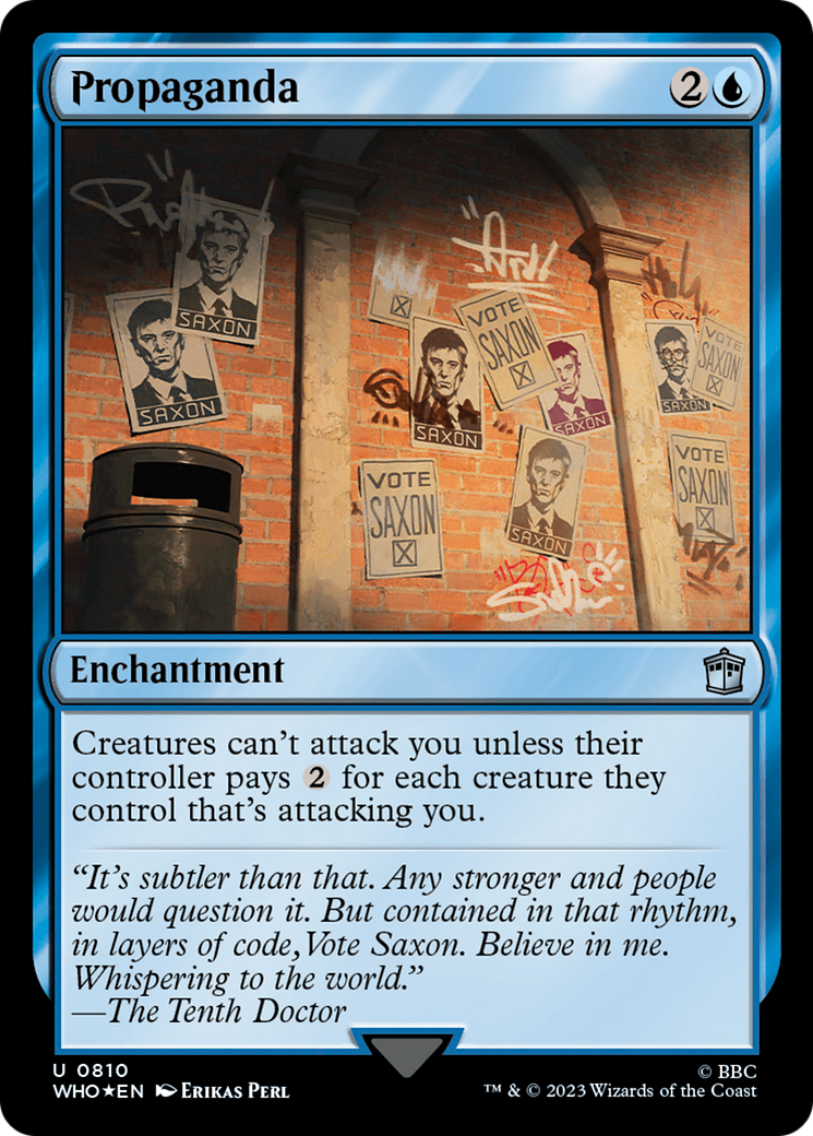 Propaganda (Surge Foil) [Doctor Who] | Gear Gaming Fayetteville