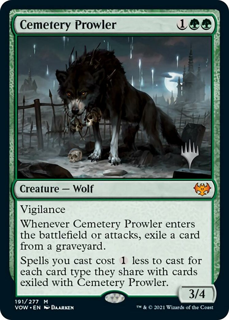Cemetery Prowler (Promo Pack) [Aetherdrift Promos] | Gear Gaming Fayetteville