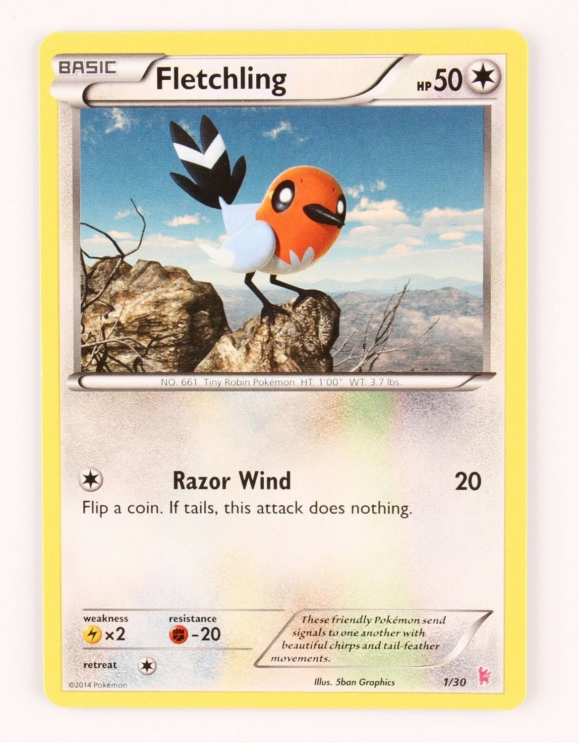 Fletchling (1/30) [XY: Trainer Kit - Sylveon] | Gear Gaming Fayetteville