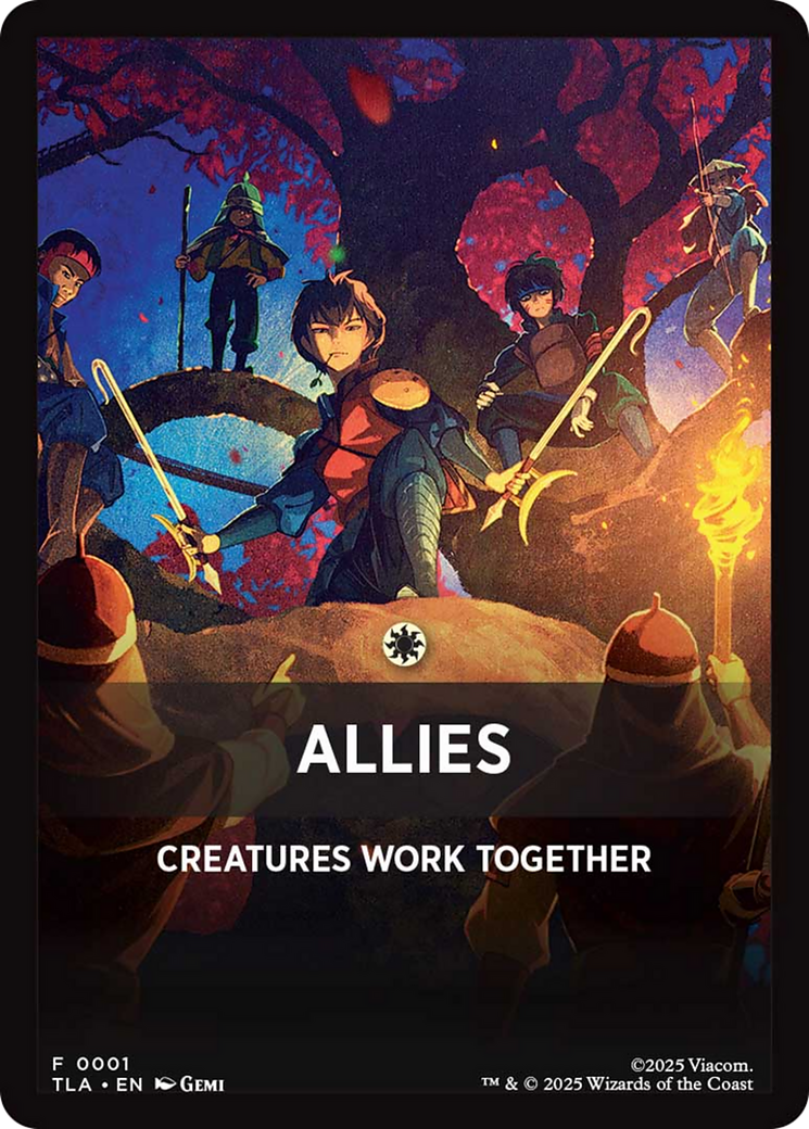 Allies Theme Card [Avatar: The Last Airbender: Eternal-Legal] | Gear Gaming Fayetteville