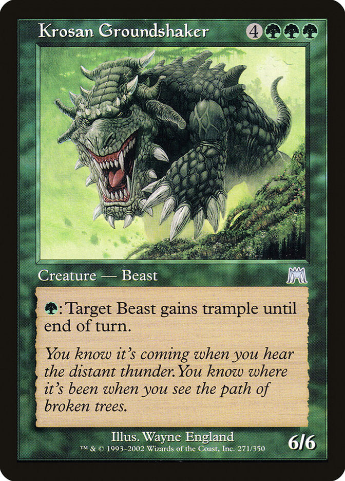 Krosan Groundshaker [Onslaught] | Gear Gaming Fayetteville