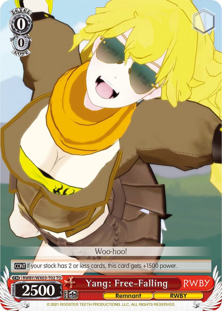 Yang: Free-Falling - [RWBY] | Gear Gaming Fayetteville