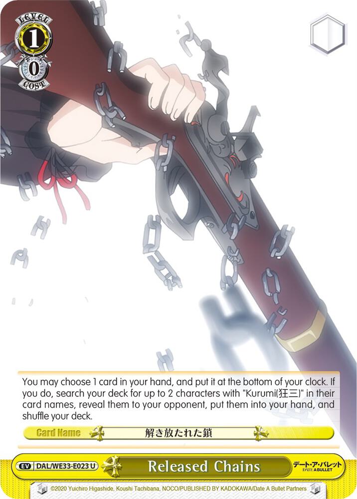 Released Chains (Parallel Foil) - [Date A Bullet] | Gear Gaming Fayetteville