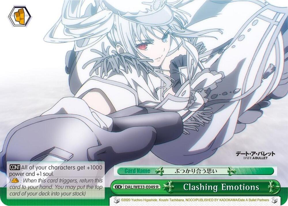 Clashing Emotions (Parallel Foil) - [Date A Bullet] | Gear Gaming Fayetteville