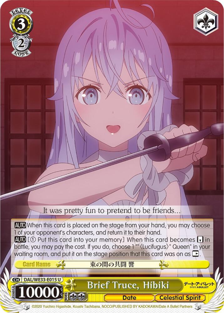 Brief Truce, Hibiki - [Date A Bullet] | Gear Gaming Fayetteville