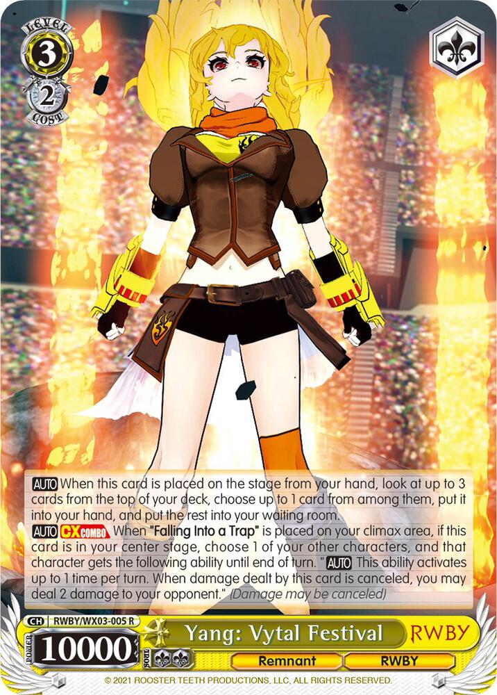 Yang: Vytal Festival - [RWBY] | Gear Gaming Fayetteville