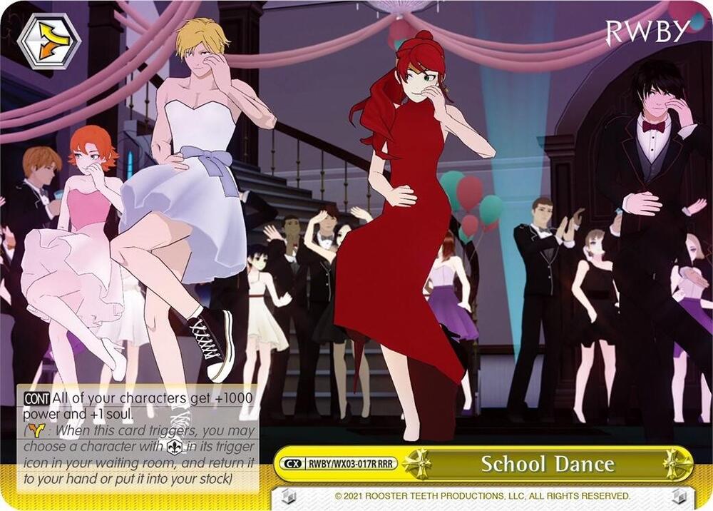 School Dance (RRR) - [RWBY] | Gear Gaming Fayetteville