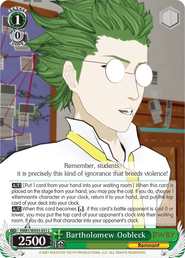 Bartholomew Oobleck - [RWBY] | Gear Gaming Fayetteville