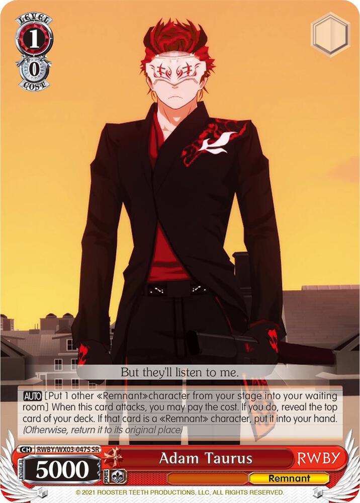 Adam Taurus (SR) - [RWBY] | Gear Gaming Fayetteville