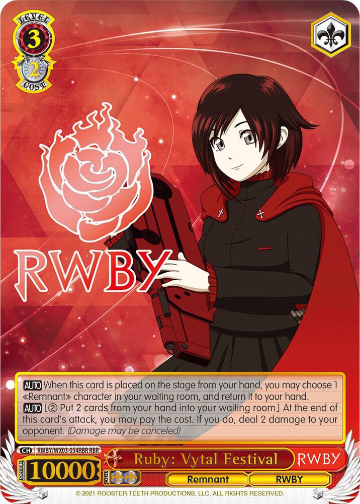 Ruby: Vytal Festival (RBR) - [RWBY] | Gear Gaming Fayetteville
