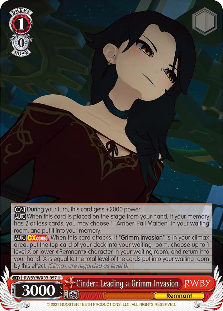 Cinder: Leading a Grimm Invasion - [RWBY] | Gear Gaming Fayetteville