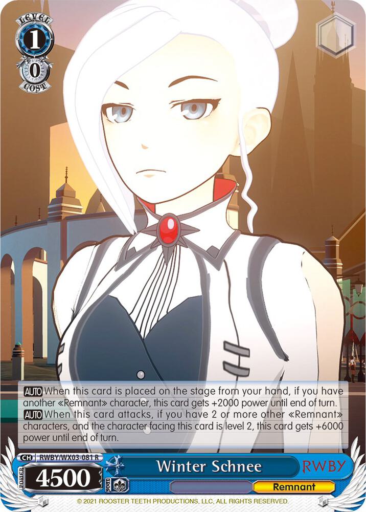 Winter Schnee - [RWBY] | Gear Gaming Fayetteville