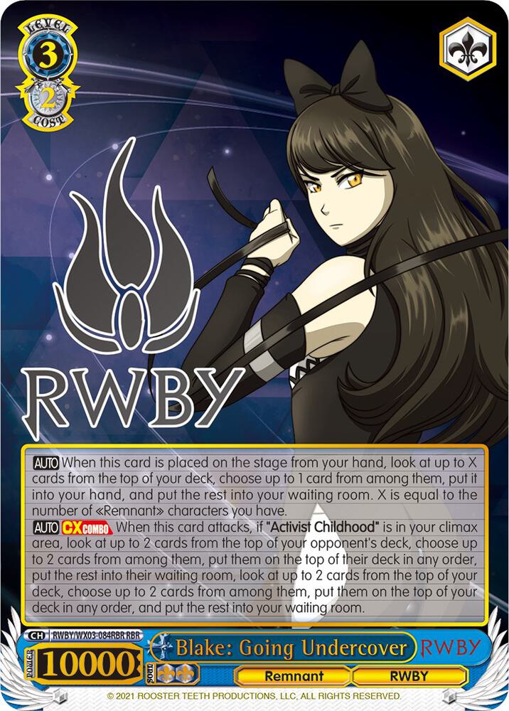Blake: Going Undercover (RBR) - [RWBY] | Gear Gaming Fayetteville
