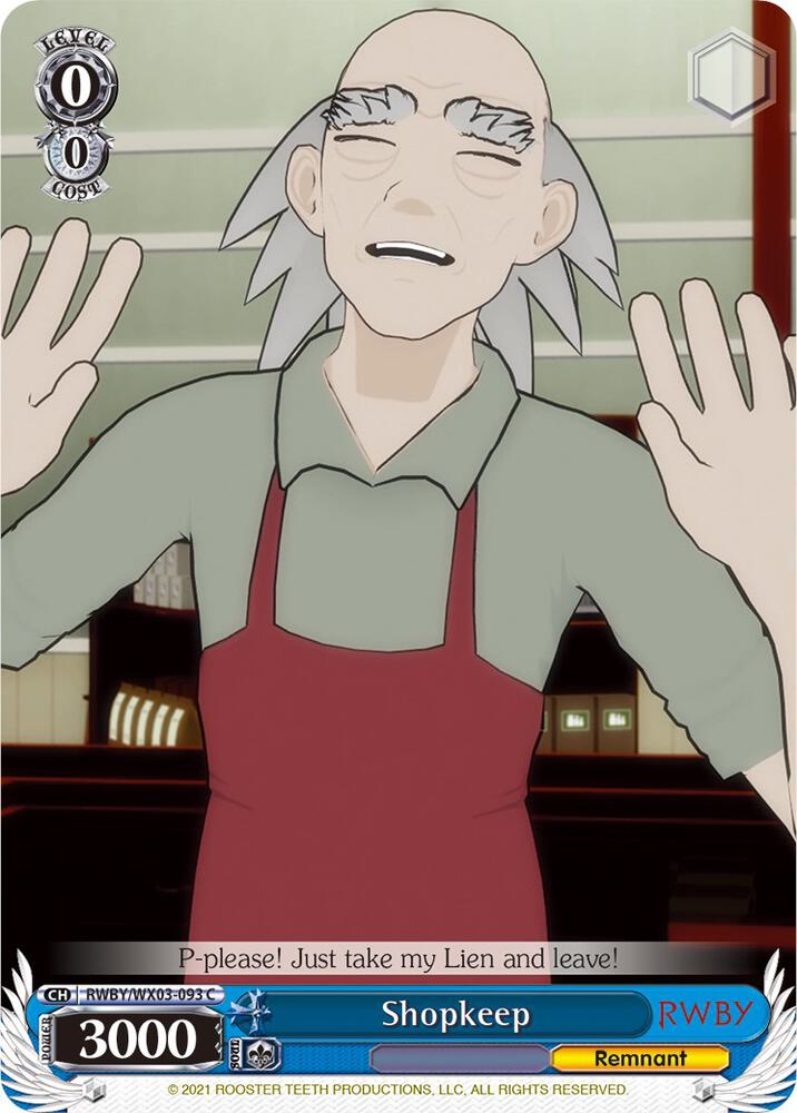 Shopkeep - [RWBY] | Gear Gaming Fayetteville