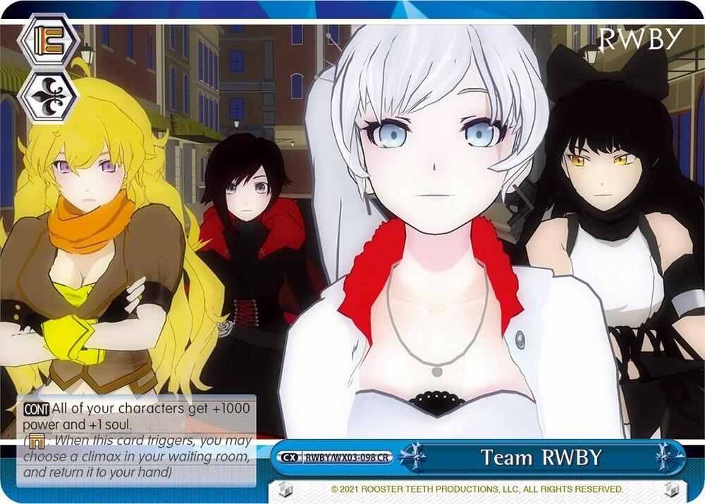 Team RWBY - [RWBY] | Gear Gaming Fayetteville