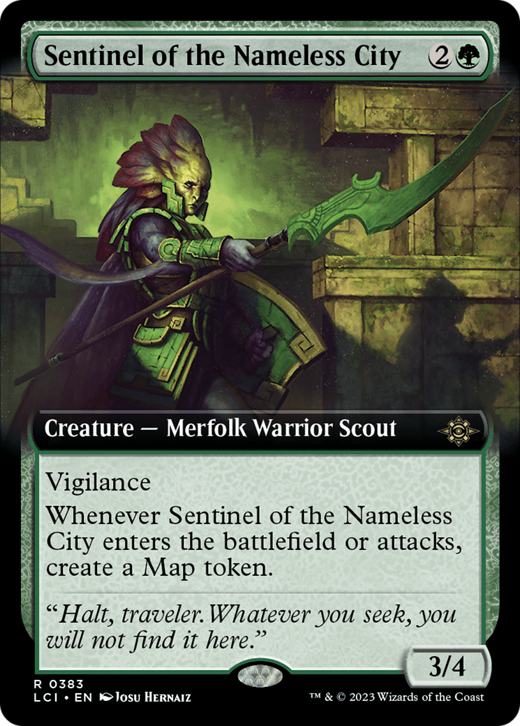 Sentinel of the Nameless City (Extended Art) [The Lost Caverns of Ixalan] | Gear Gaming Fayetteville