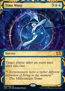 Time Warp (Foil Etched) [Strixhaven: Mystical Archive] | Gear Gaming Fayetteville