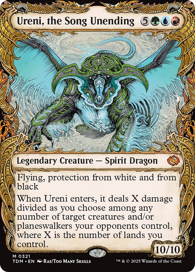 Ureni, the Song Unending (Showcase) [Tarkir: Dragonstorm] | Gear Gaming Fayetteville