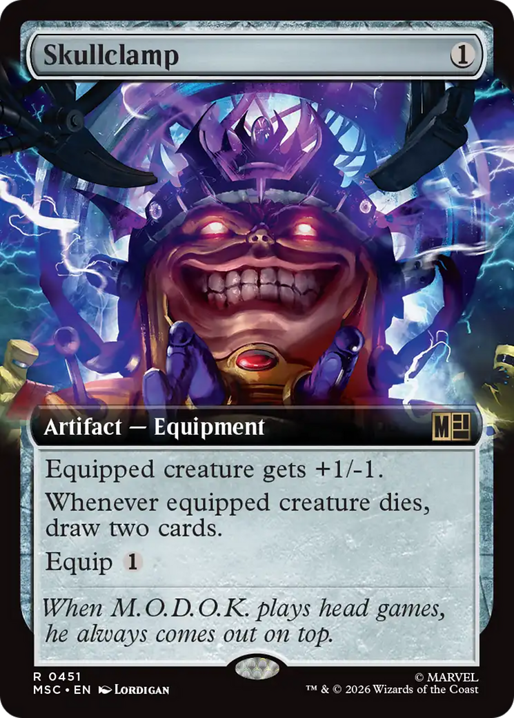 Skullclamp (Extended Art) [Marvel Super Heroes Commander] | Gear Gaming Fayetteville