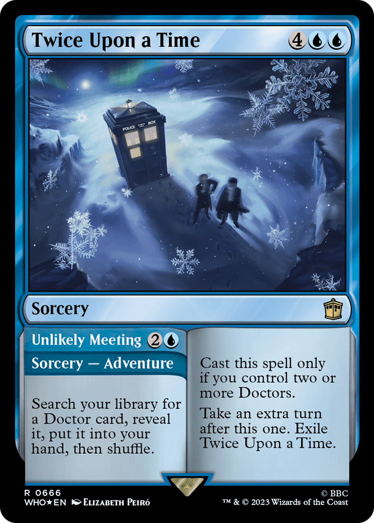 Twice Upon a Time // Unlikely Meeting (Surge Foil) [Doctor Who] | Gear Gaming Fayetteville