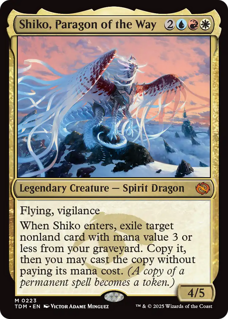 Shiko, Paragon of the Way [Tarkir: Dragonstorm] | Gear Gaming Fayetteville