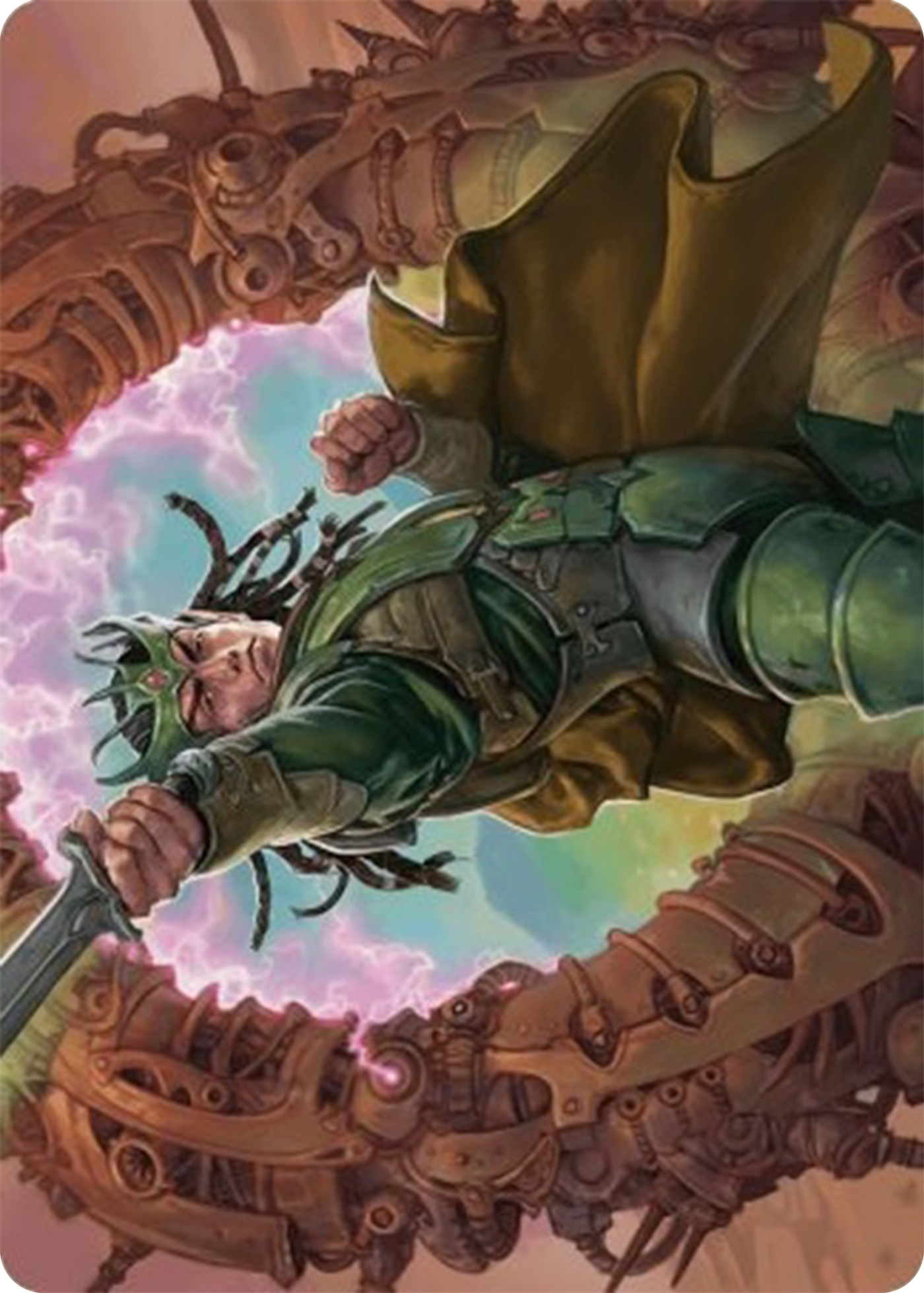 Eladamri, Korvecdal Art Card [Modern Horizons 3 Art Series] | Gear Gaming Fayetteville