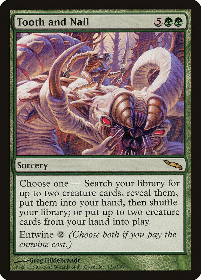 Tooth and Nail [Mirrodin] | Gear Gaming Fayetteville