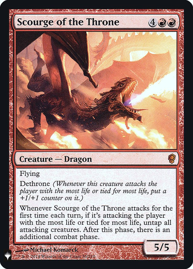 Scourge of the Throne [Mystery Booster] | Gear Gaming Fayetteville