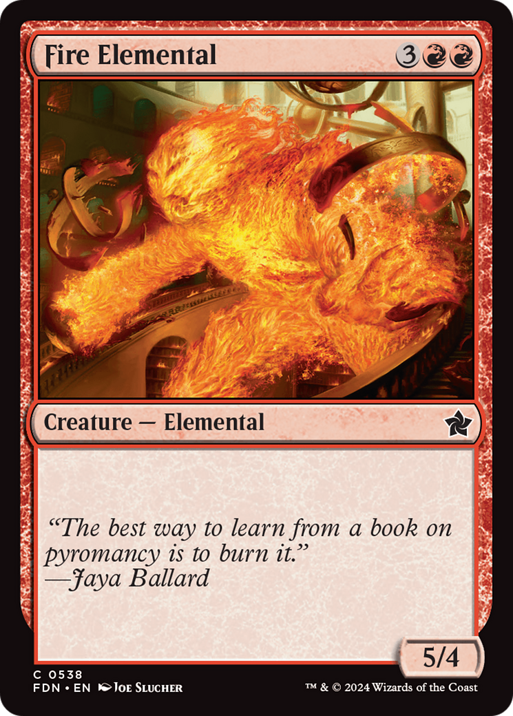 Fire Elemental [Foundations] | Gear Gaming Fayetteville