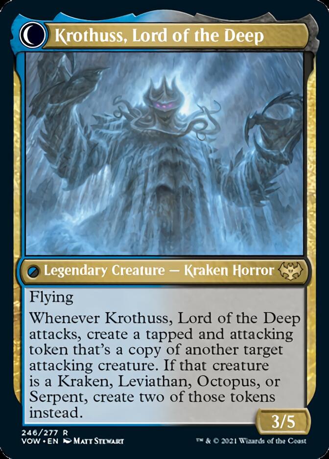 Runo Stromkirk // Krothuss, Lord of the Deep [Innistrad: Crimson Vow] | Gear Gaming Fayetteville
