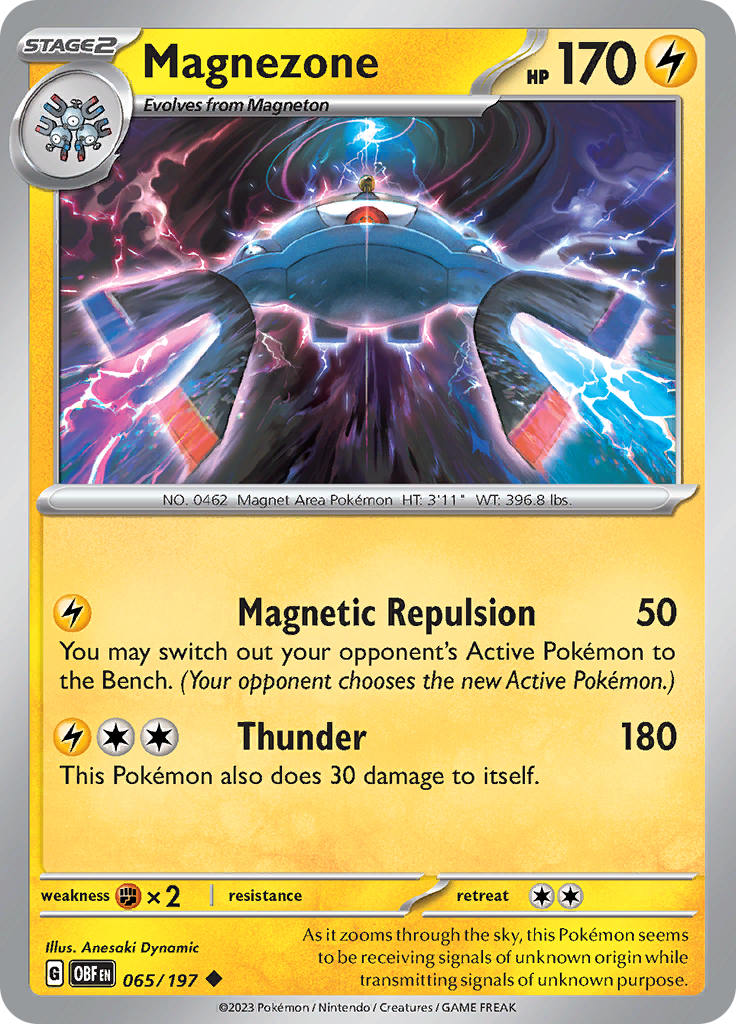 Magnezone (065/197) [Scarlet & Violet: Obsidian Flames] | Gear Gaming Fayetteville