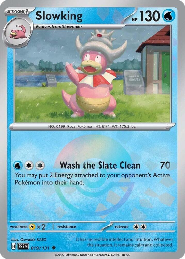 Slowking (019/131) (Poke Ball Pattern) [Scarlet & Violet: Prismatic Evolutions] | Gear Gaming Fayetteville