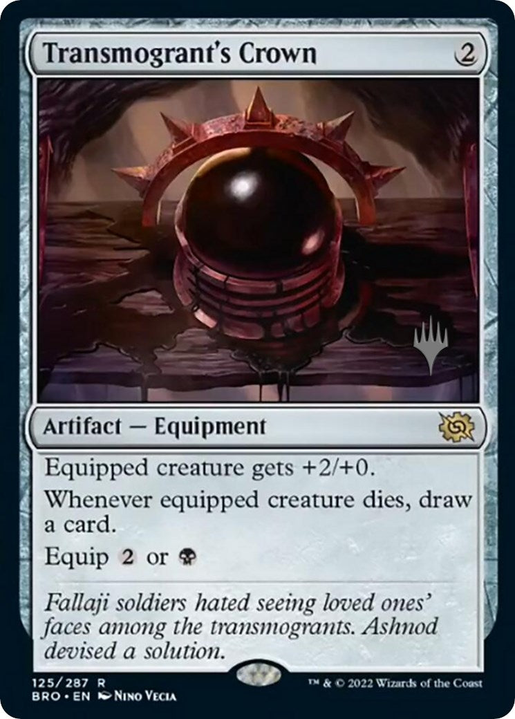 Transmogrant's Crown (Promo Pack) [The Brothers' War Promos] | Gear Gaming Fayetteville