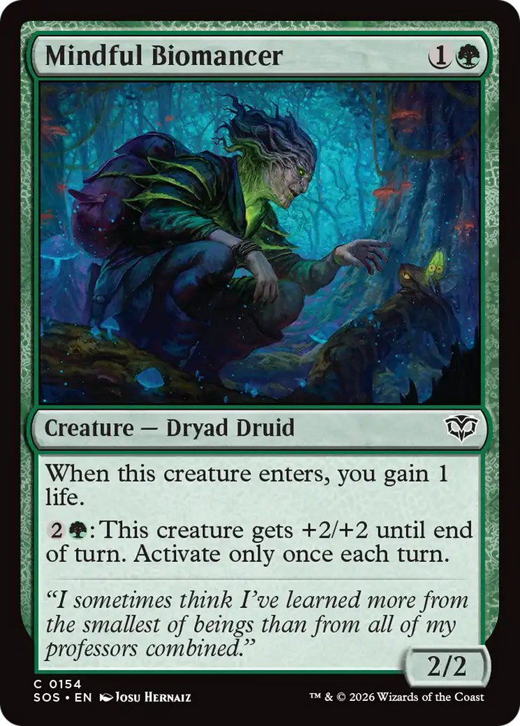 Mindful Biomancer [Secrets of Strixhaven] | Gear Gaming Fayetteville