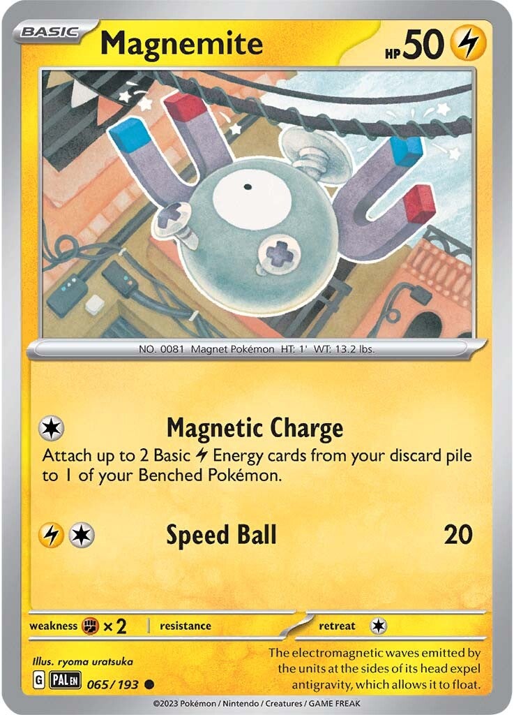 Magnemite (065/193) [Scarlet & Violet: Paldea Evolved] | Gear Gaming Fayetteville