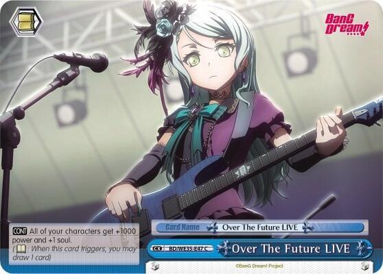 Over The Future LIVE (Parallel Foil) - [Poppin’Party x Roselia] | Gear Gaming Fayetteville