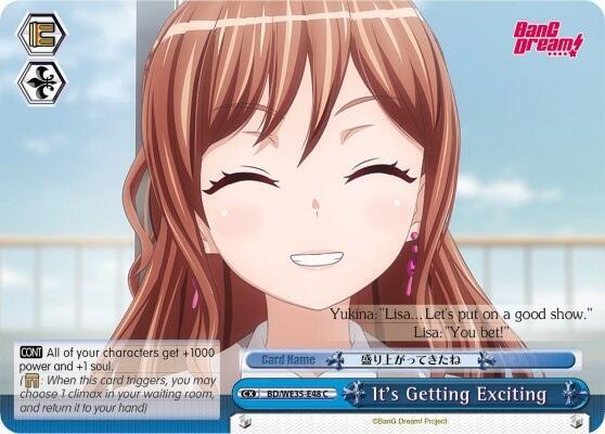 It's Getting Exciting (Parallel Foil) - [Poppin’Party x Roselia] | Gear Gaming Fayetteville