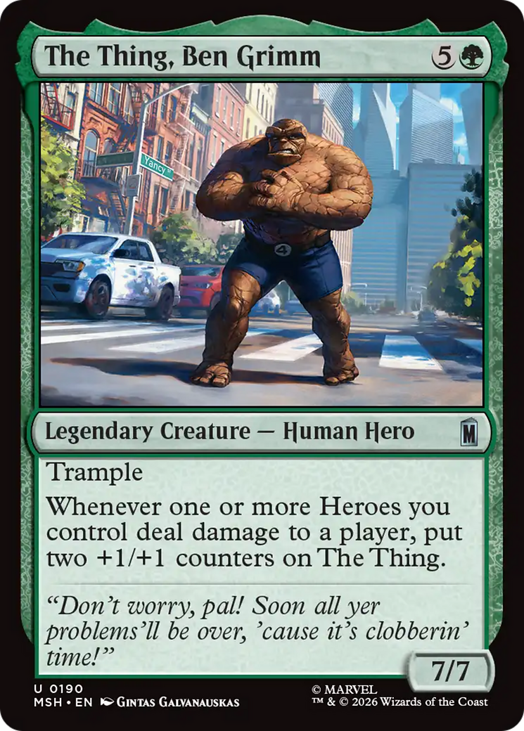 The Thing, Ben Grimm [Marvel Super Heroes] | Gear Gaming Fayetteville