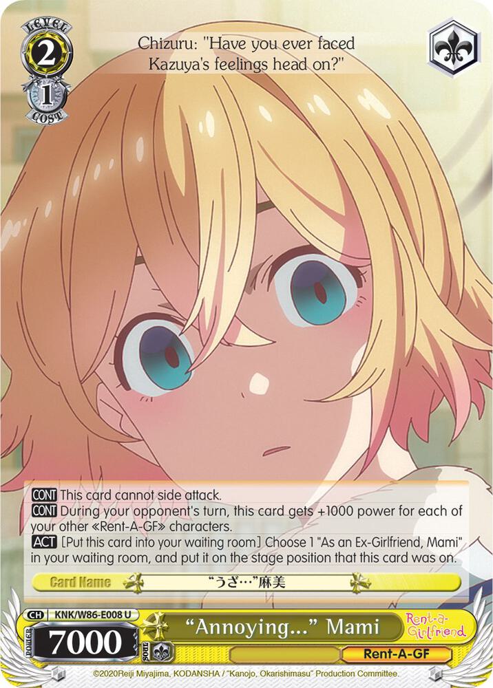 "Annoying..." Mami - [Rent-A-Girlfriend] | Gear Gaming Fayetteville