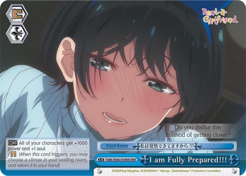 I am Fully Prepared!!! (RRR) - [Rent-A-Girlfriend] | Gear Gaming Fayetteville