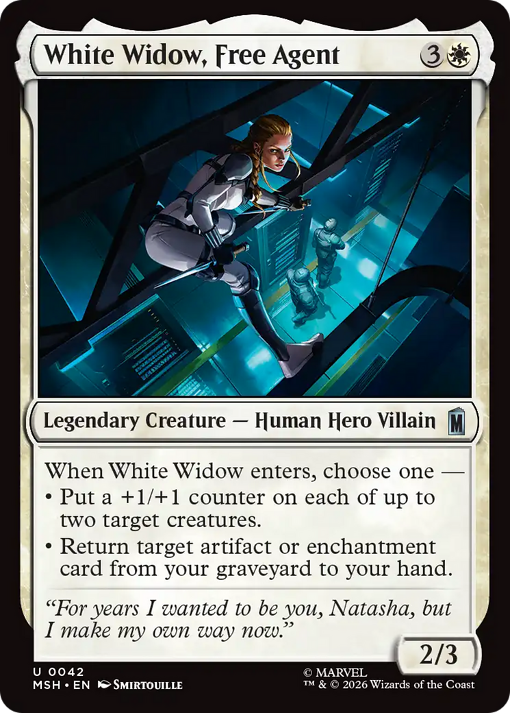White Widow, Free Agent [Marvel Super Heroes] | Gear Gaming Fayetteville