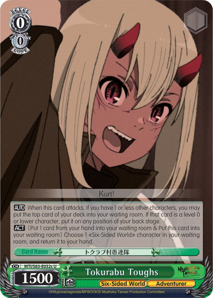 Tokurabu Toughs (C) - [Mushoku Tensei: Jobless Reincarnation] | Gear Gaming Fayetteville