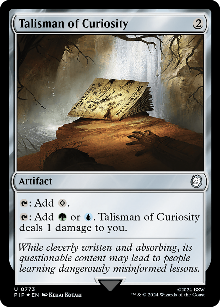 Talisman of Curiosity (Surge Foil) [Fallout] | Gear Gaming Fayetteville