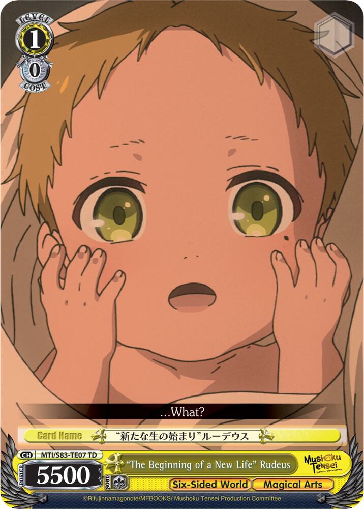 "The Beginning of a New Life" Rudeus - [Mushoku Tensei: Jobless Reincarnation] | Gear Gaming Fayetteville