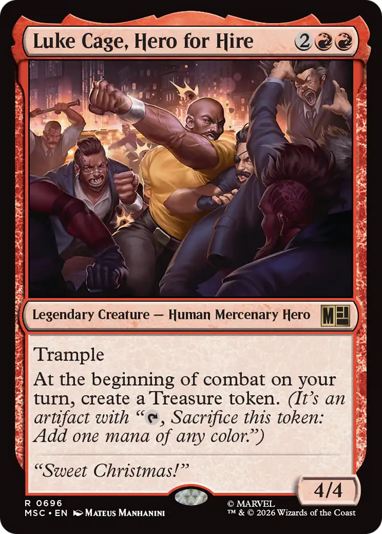Luke Cage, Hero for Hire [Marvel Super Heroes Commander] | Gear Gaming Fayetteville