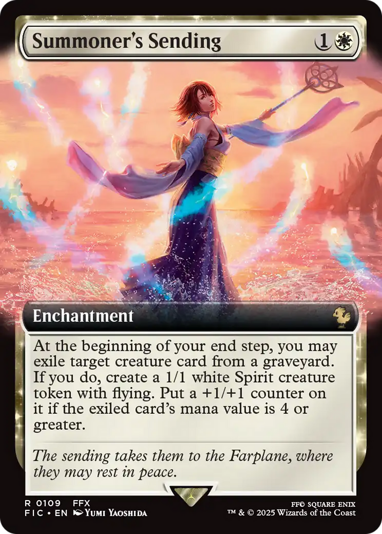 Summoner's Sending (Extended Art) [FINAL FANTASY Commander] | Gear Gaming Fayetteville