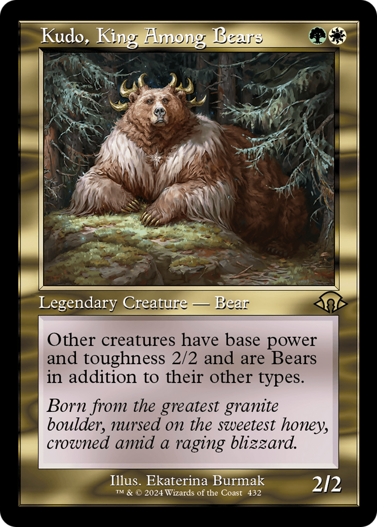 Kudo, King Among Bears (Retro) [Modern Horizons 3] | Gear Gaming Fayetteville