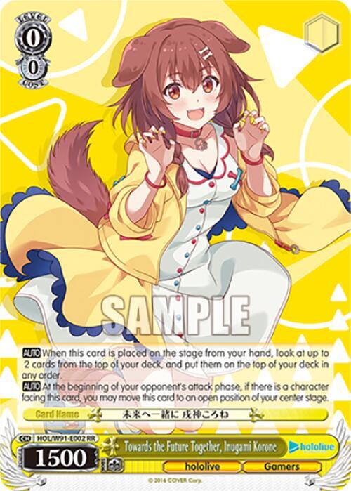 Towards the Future Together, Inugami Korone - [hololive production] | Gear Gaming Fayetteville